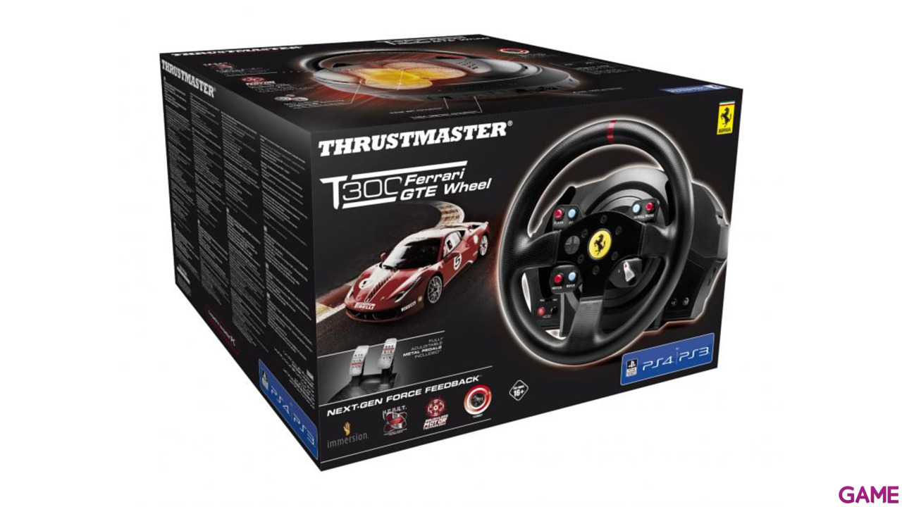 THRUSTMASTER T300 Ferrari Gte PC-PS4-PS3 Force Feedback-7