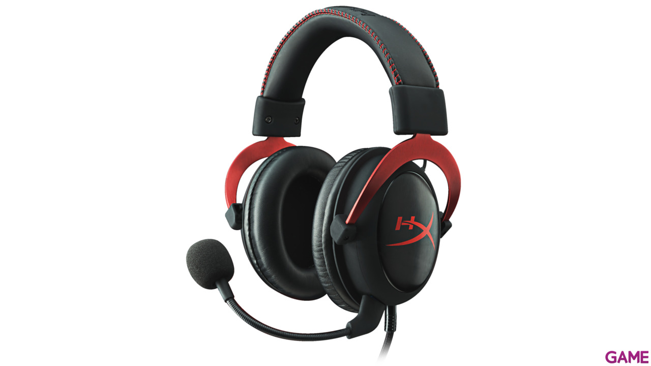 HyperX Cloud II Rojo 7.1 PC-PS4-PS5-XBOX-SWITCH-MOVIL - Auriculares Gaming-7