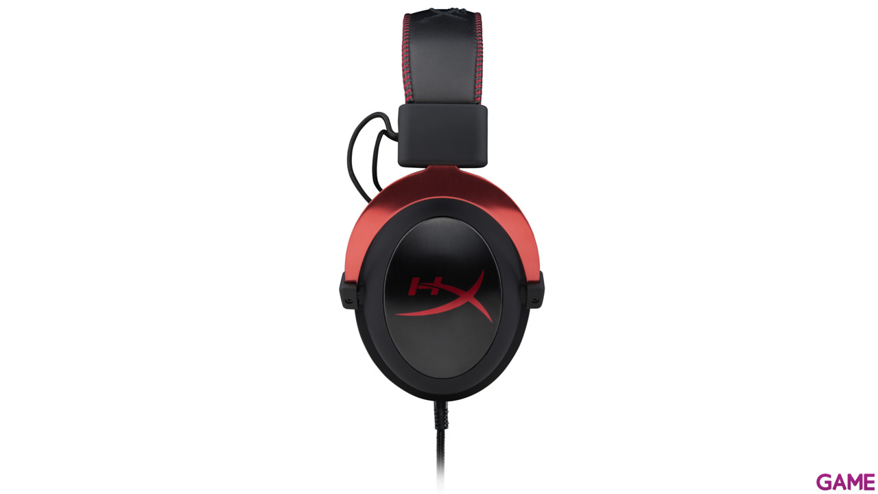 HyperX Cloud II Rojo 7.1 PC-PS4-PS5-XBOX-SWITCH-MOVIL - Auriculares Gaming-8
