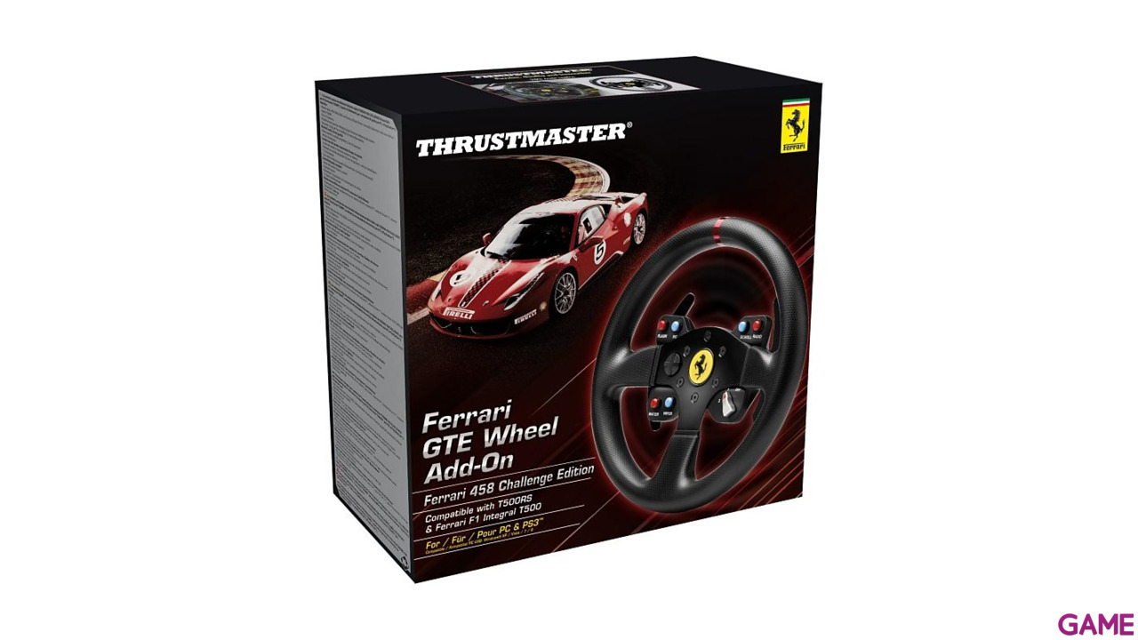 Thrustmaster Ferrari Gte Wheel  Ferrari 458 Challenge Edition - Reacondicionado - Volante-5