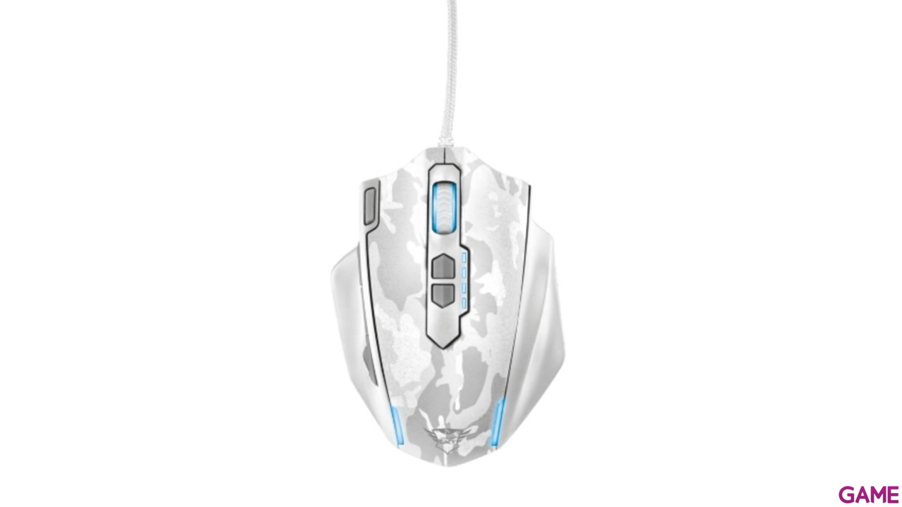 Trust GXT 155W Gaming Mouse White Camouflage - Ratón Gaming-0
