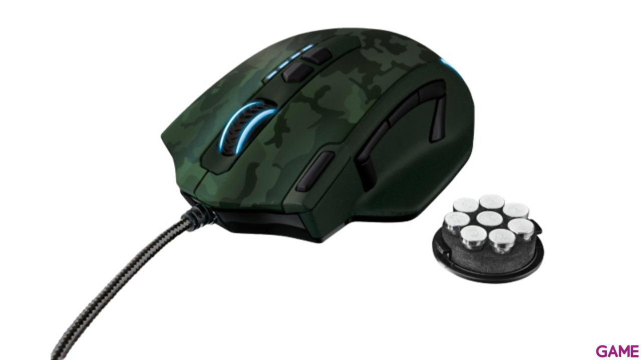 Trust GXT 155C Gaming Mouse - Green Camouflage-1