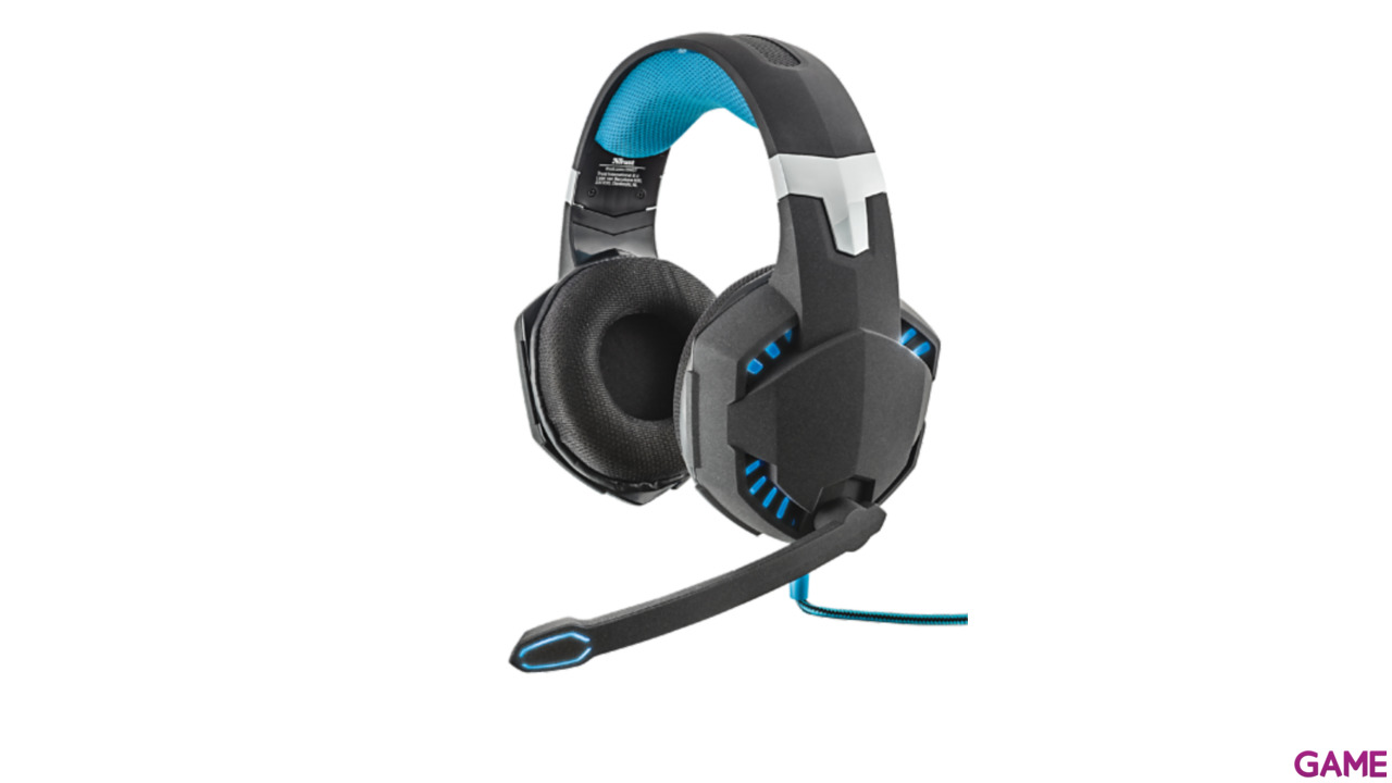 Trust GXT 363 7.1 Bass Vibration USB LED Azul PC-PS4-PS5 - Auriculares Gaming-0
